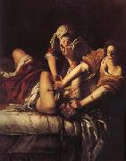 Artemisia gentileschi Judit drapes Holofernes oil painting artist